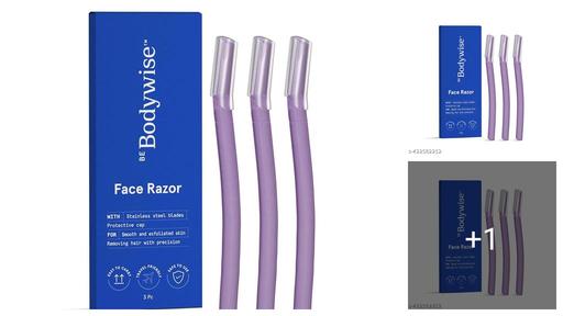 Reusable Face Razor for Women Pack of 3