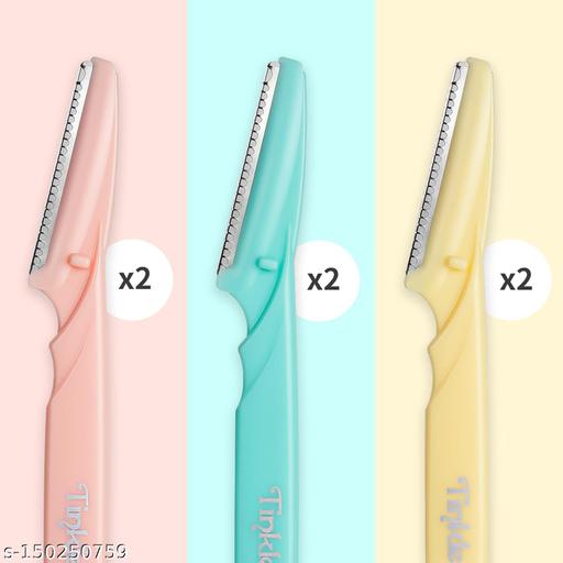 MEPOINT Reusable Face Razor | Eyebrow & Facial Hair Removal Razor | Safe & Pain free Remover | Pack of 6 Razors - Abnlas Women’s Daily-Use Beauty & Self-Care