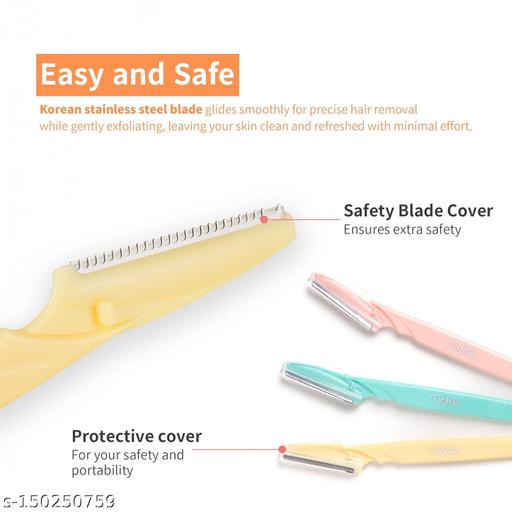 MEPOINT Reusable Face Razor | Eyebrow & Facial Hair Removal Razor | Safe & Pain free Remover | Pack of 6 Razors - Abnlas Women’s Daily-Use Beauty & Self-Care