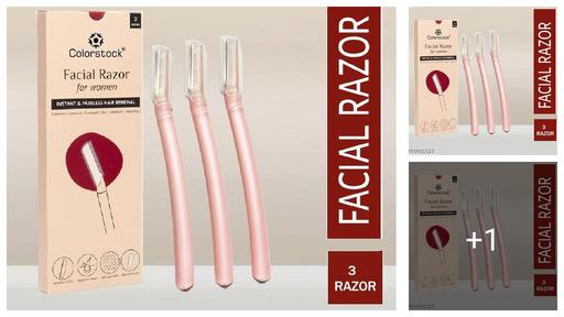  Face Razor for Women - Pack of 3 | Facial Hair Removal (Face Razor_3)