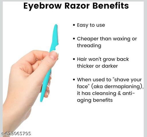 Tinkle Eyebrow face razor|Face razor |Eyebrow razor pack of 6P - Abnlas Women’s Daily-Use Beauty & Self-Care