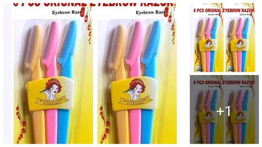 Eyebrow Razor Razors Pack of 6
