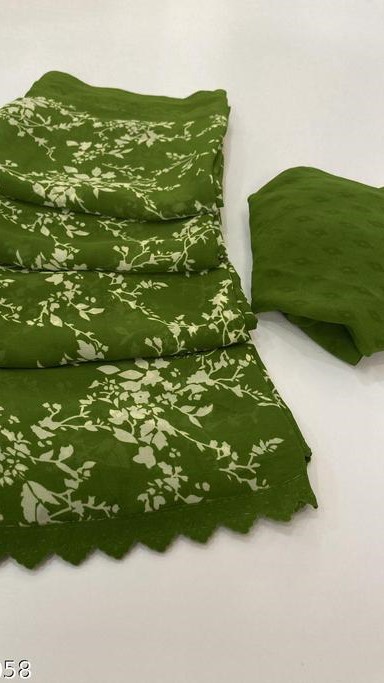 best selling georgette bollywood Floral sarees