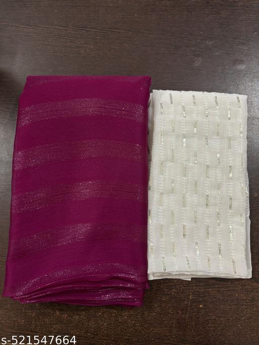 Rimzim saree white work blouse - amamestyle