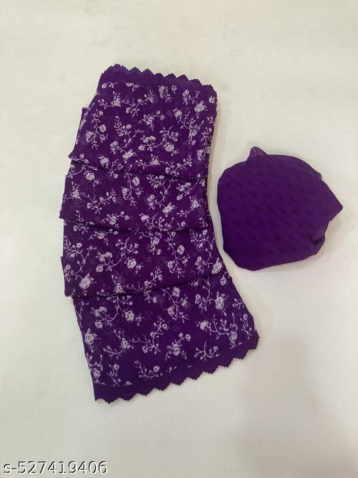 best selling georgette bollywood Floral sarees - amamestyle