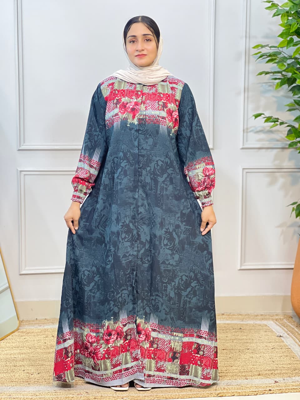 MODESTY﻿ FULL LENGTHY MAXI GOWN - Zeyoria