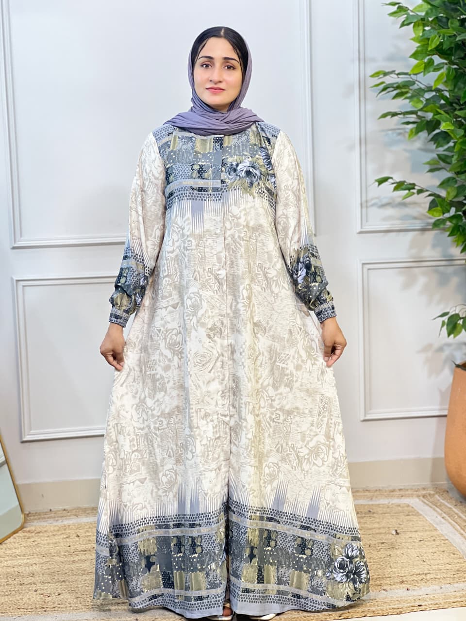 MODESTY﻿ FULL LENGTHY MAXI GOWN - Zeyoria