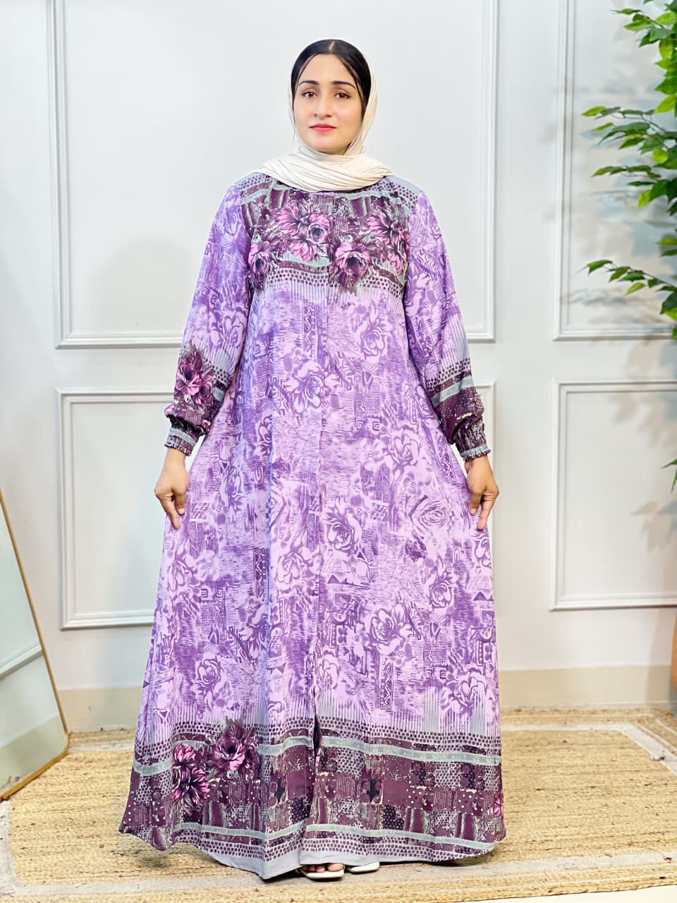 MODESTY﻿ FULL LENGTHY MAXI GOWN - Zeyoria