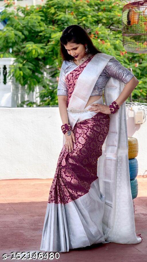 jaqurad  banarasi saree - amamestyle