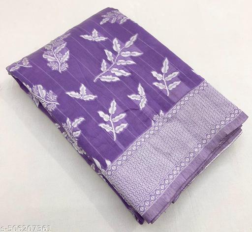 Women's Banarasi Silk Kanjeevaram Wedding And Party Collection Sarees With Blouse - amamestyle