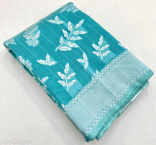 Women's Banarasi Silk Kanjeevaram Wedding And Party Collection Sarees With Blouse - amamestyle