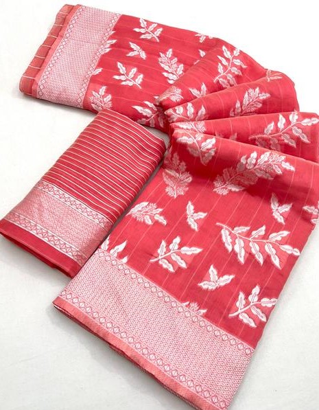 Women's Banarasi Silk Kanjeevaram Wedding And Party Collection Sarees With Blouse