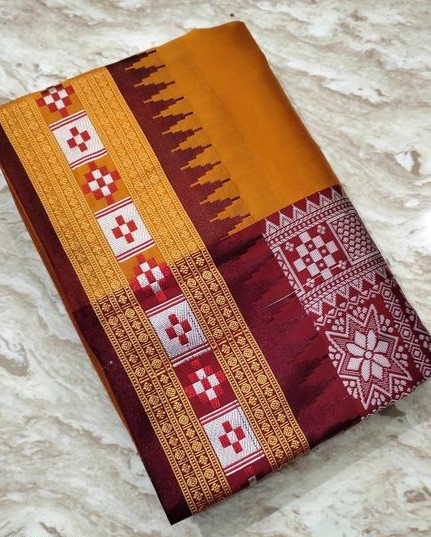 Sambalpuri Papa Silk Saree