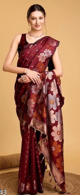 NEW TRADITIONAL SAREE FOR WOMEN