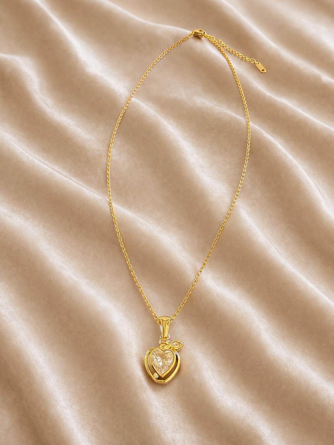 Mirelle Heart Charm Chain - Astra by Ash