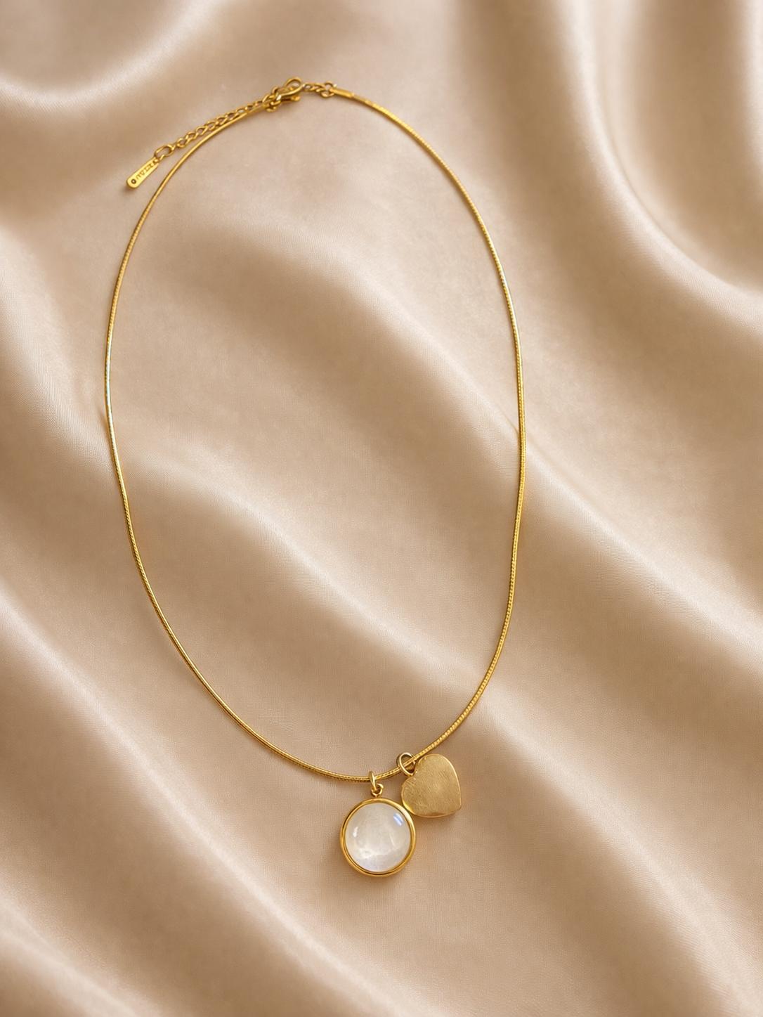 Elyon Double Charm Necklace - Astra by Ash