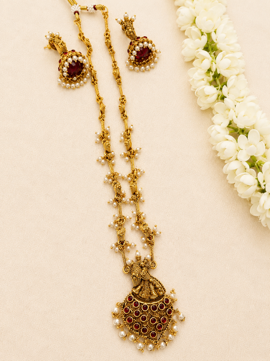 Mayura Pearl Haram Set - Astra by Ash