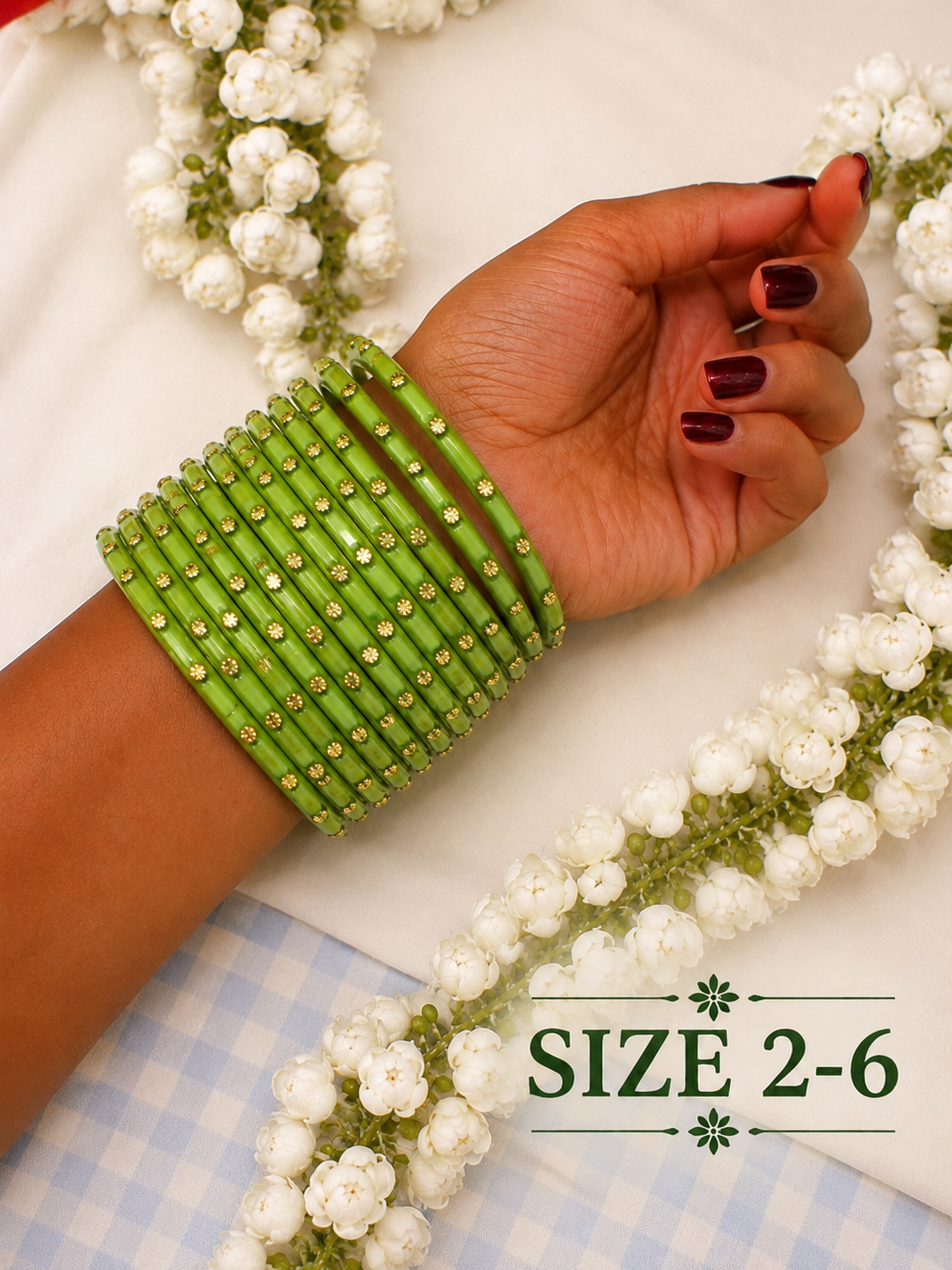 Spring Meadow Glass Bangles - Astra by ash