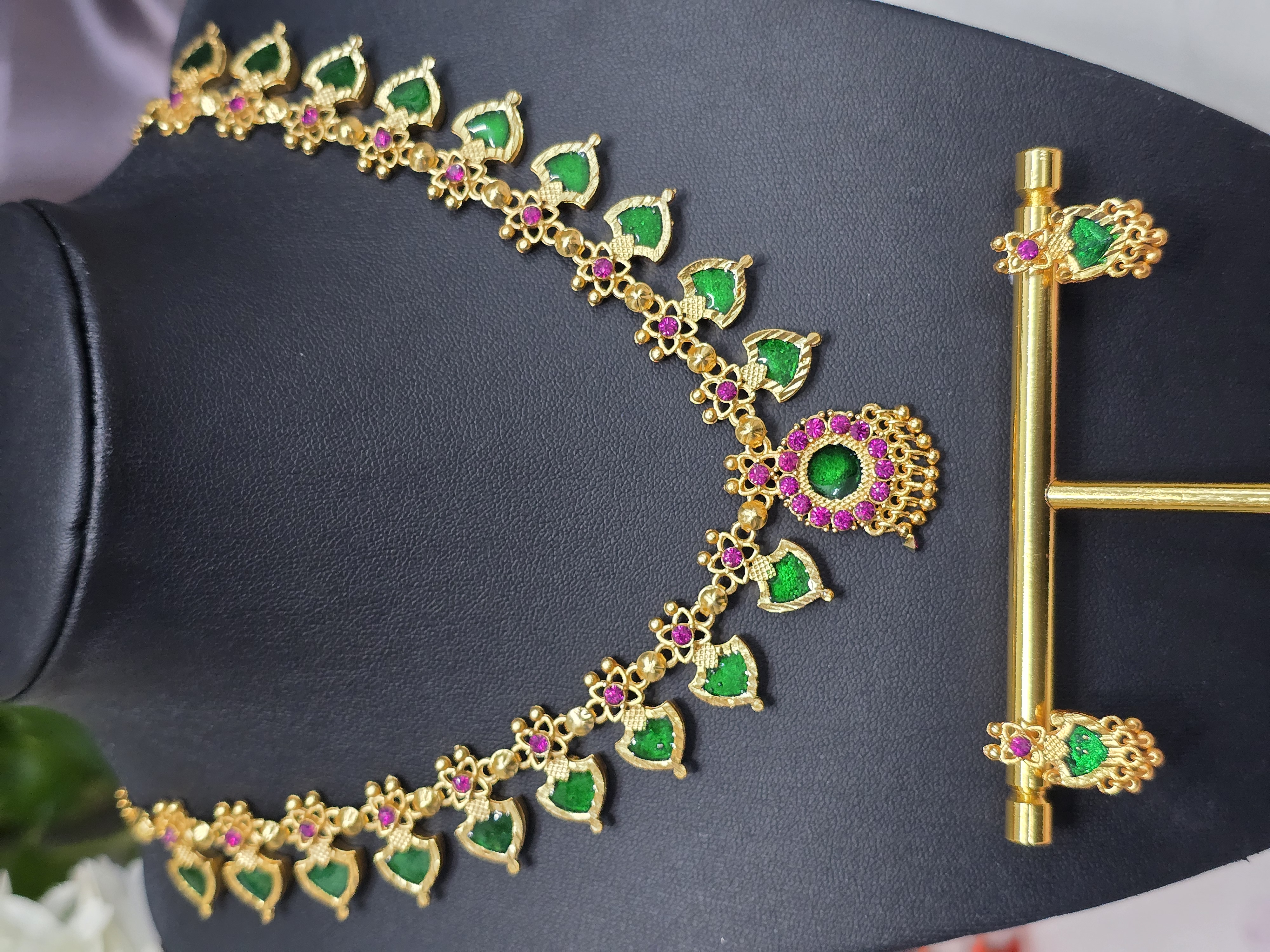 Palakka Necklace Set - Astra by Ash 