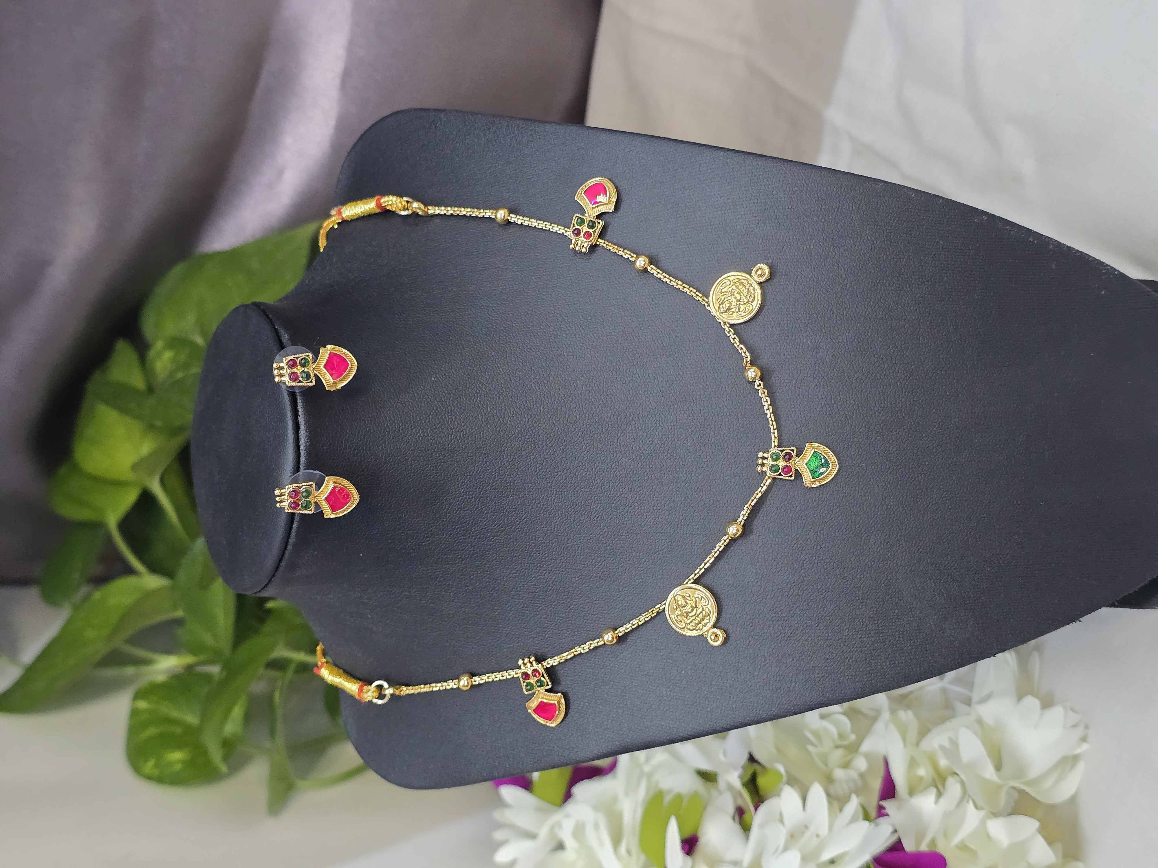 Vaidehi Charm Chocker Set - Astra by Ash 