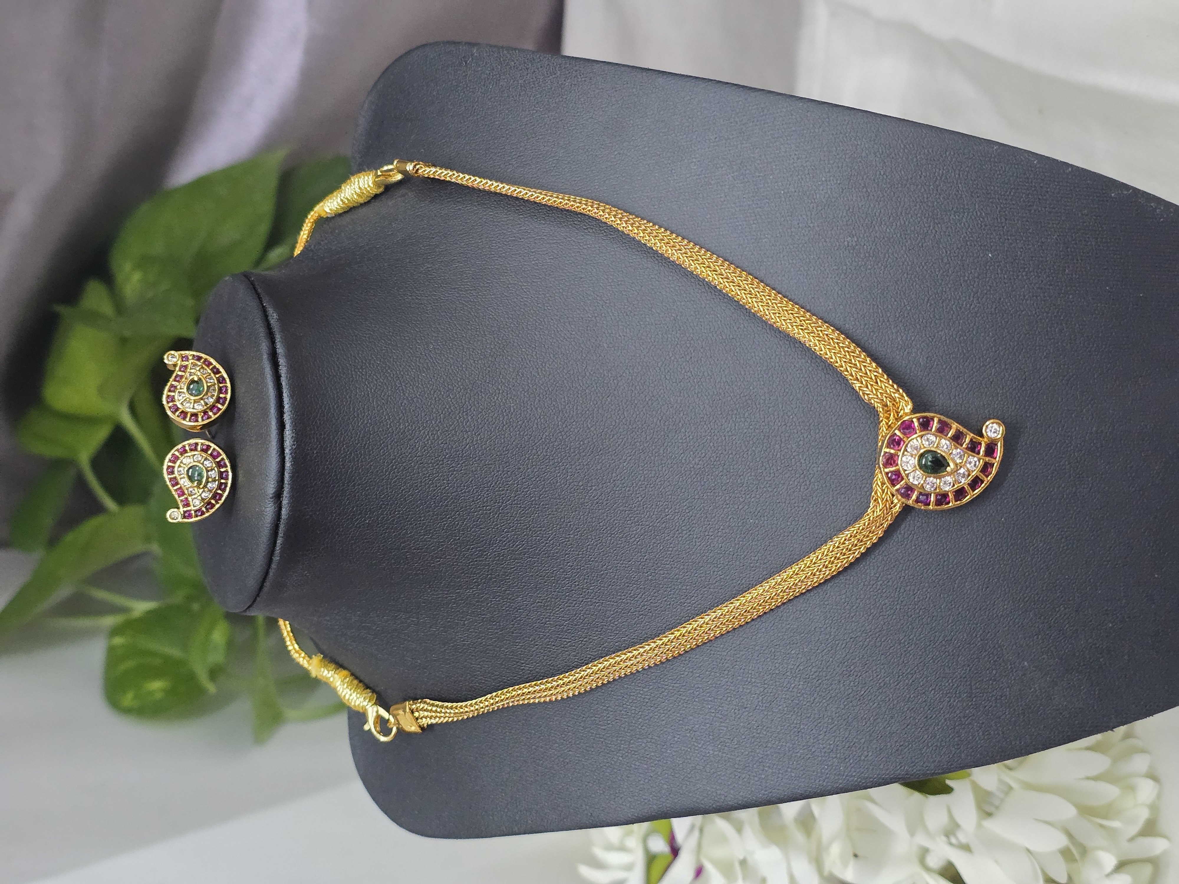 Meera Paisley Choker Set - Astra by Ash 
