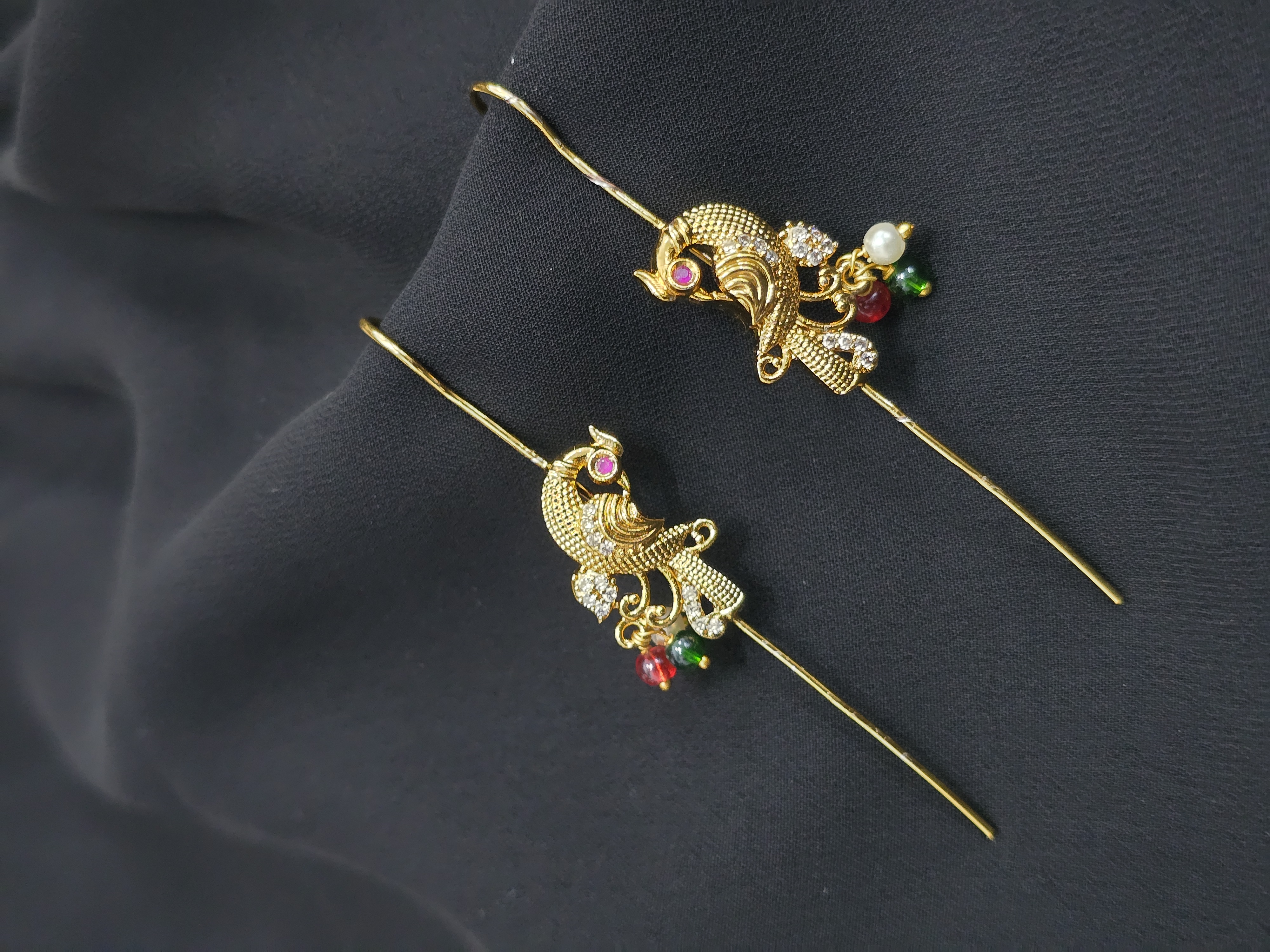 Peacock Ear Cuff - Astra by Ash 