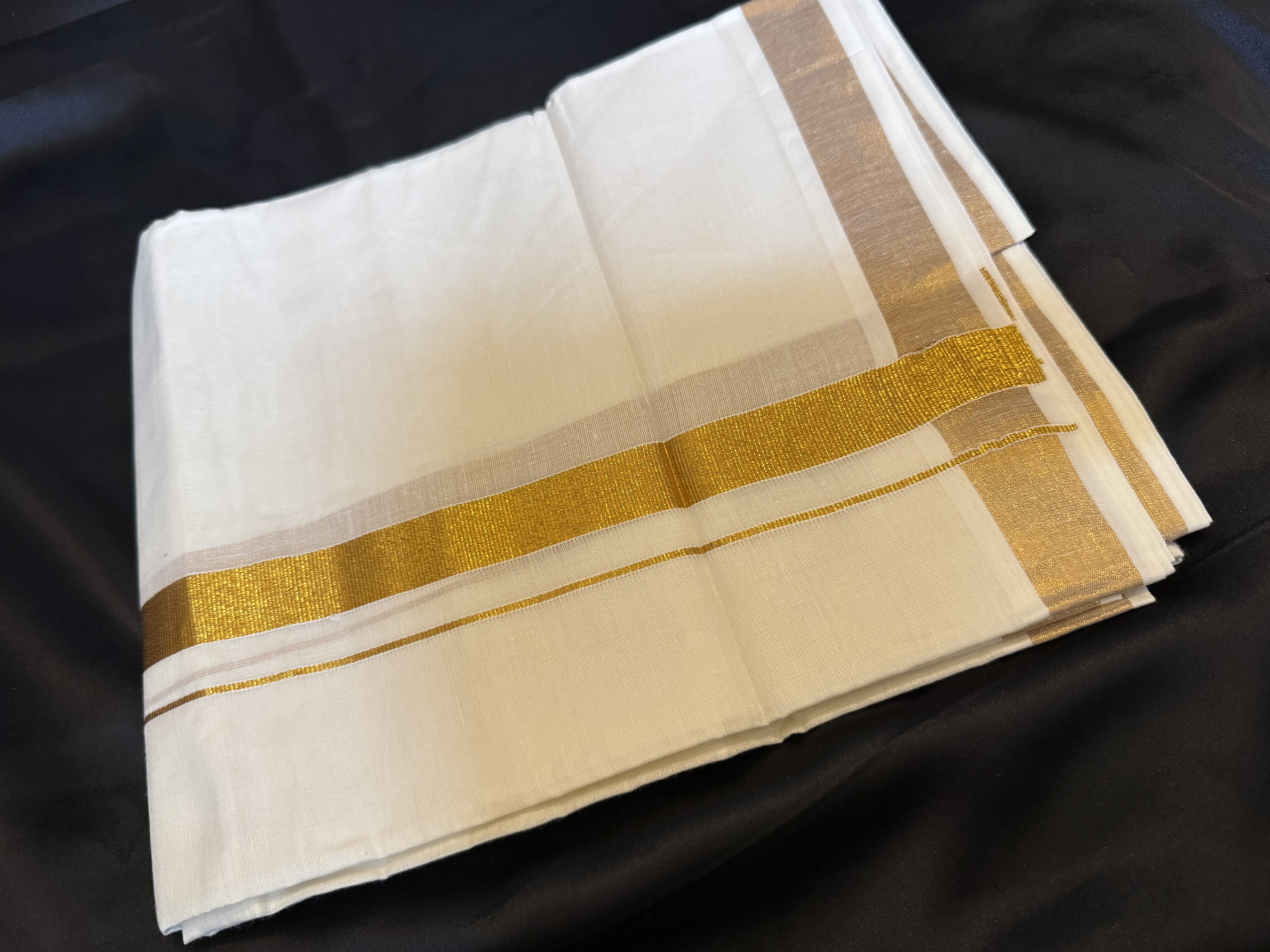 Heritage Gold Kasavu Double Mundu