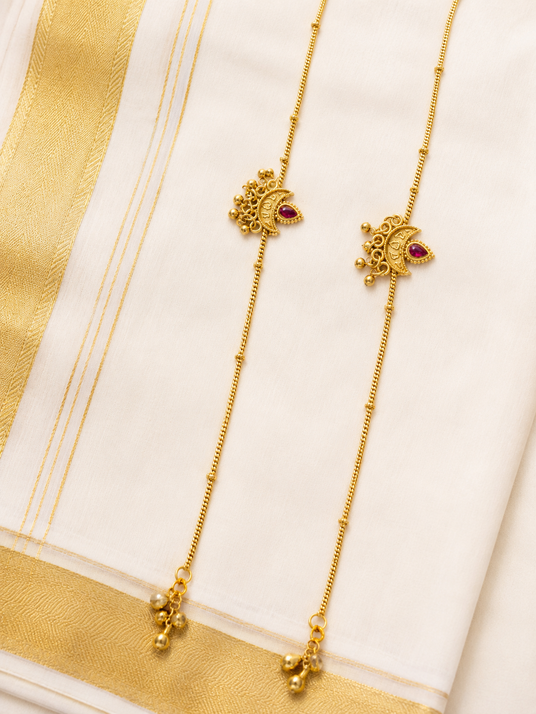Chandrika Traditional Anklet - Astra by Ash 