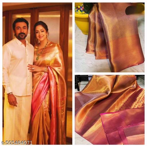 Tissue Silk Saree - amamestyle