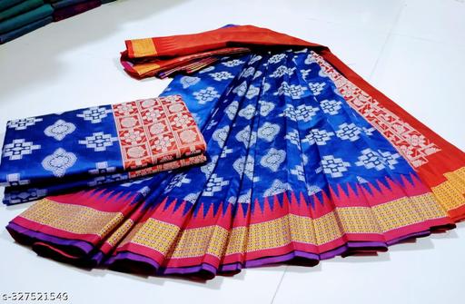 SF Creation Sambhalpuri Silk Saree - amamestyle