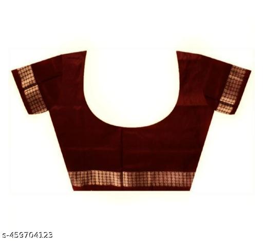 Soft Texture and Smooth Papa Silk Sambhalpuri Saree With Eye Catching Allover Resham Woven Pallu and BP / Sambhalpuri Allover Buti Saree/ Papa Silk Saree - amamestyle