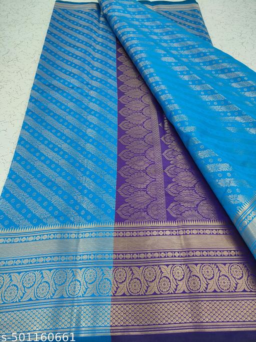 Get This New Arrivals Leheriya Design Brocade Pattu Silk Saree With Contrast Antique Zari Woven Pallu & Blouse Piece - amamestyle