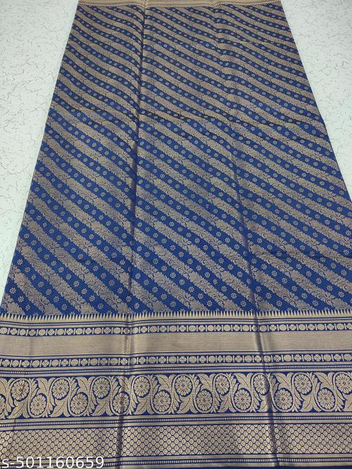 Get This New Arrivals Leheriya Design Brocade Pattu Silk Saree With Contrast Antique Zari Woven Pallu & Blouse Piece - amamestyle