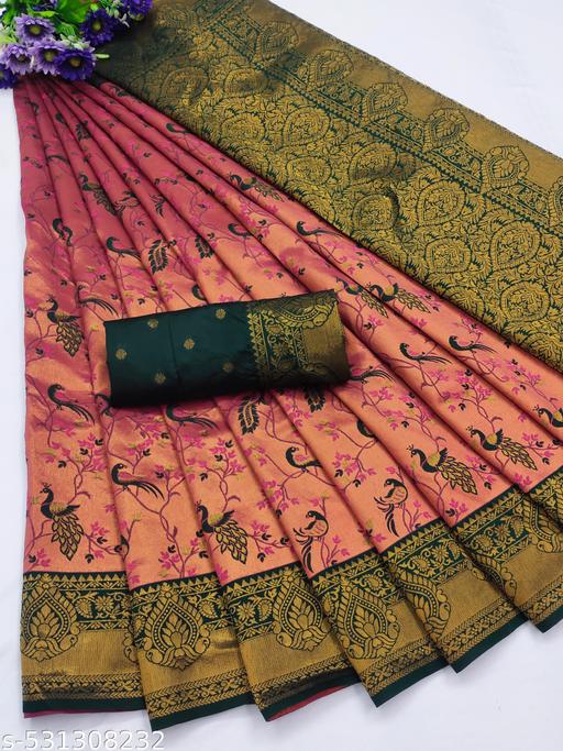 Banarasi silk saree - amamestyle