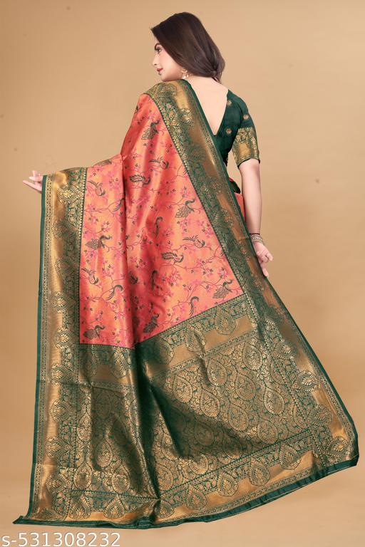 Banarasi silk saree - amamestyle