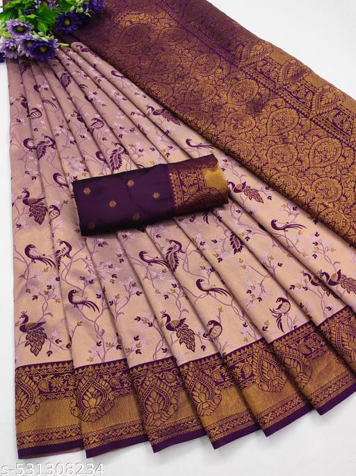 Banarasi silk saree - amamestyle