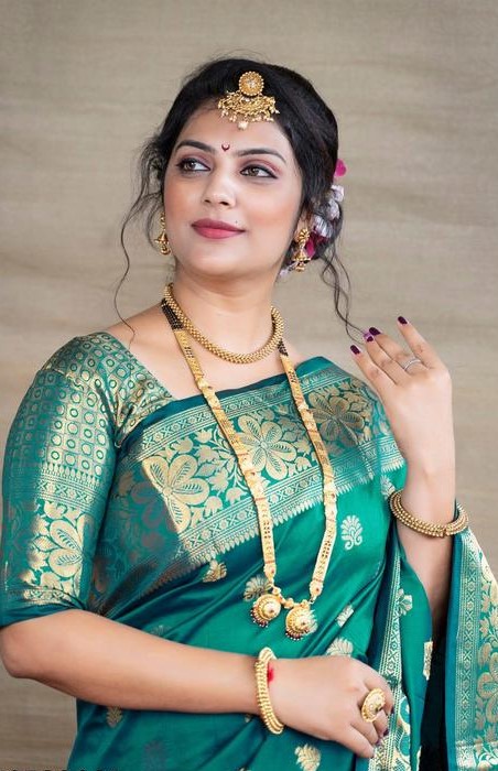 Fancy Banarasi Silk Saree For Women In Affordable Price