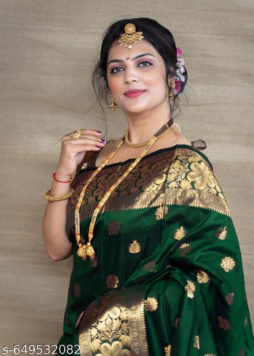 Fancy Banarasi Silk Saree For Women In Affordable Price