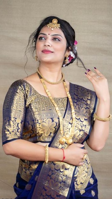 Fancy Banarasi Silk Saree For Women In Affordable Price