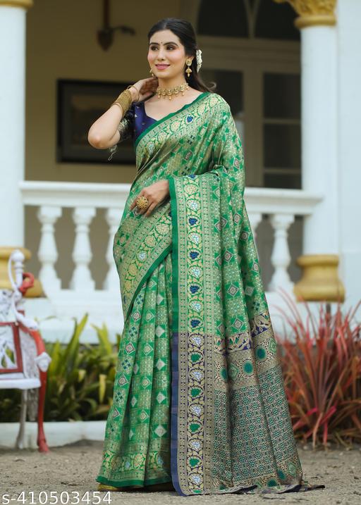 cotton silk jacquard with blouse - amamestyle