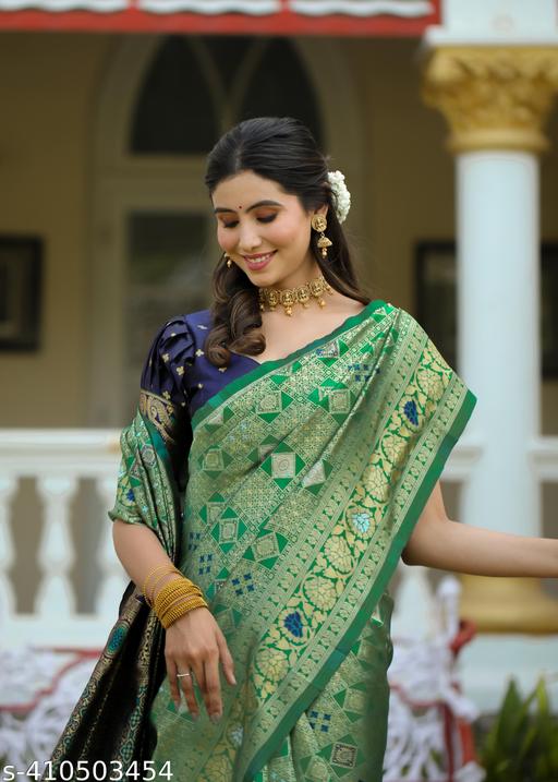 cotton silk jacquard with blouse - amamestyle