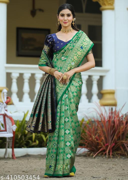 cotton silk jacquard with blouse - amamestyle