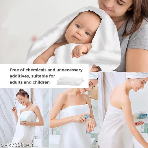 Compressed Bath Towel Pure Cotton Portable Dispossable Magic Towel Hypoallergenic Dehydrated Expandable Dispossable Portable Soft Cotton Bathfor Camping Traveling Hiking Towels (1 PCS) - Pocketbuy