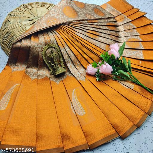 Beautiful Art Silk Jacquard Border Saree With Unstitched Running Blouse For Women Wedding Wear Party - amamestyle