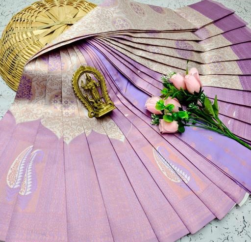 Beautiful Art Silk Jacquard Border Saree With Unstitched Running Blouse For Women Wedding Wear Party