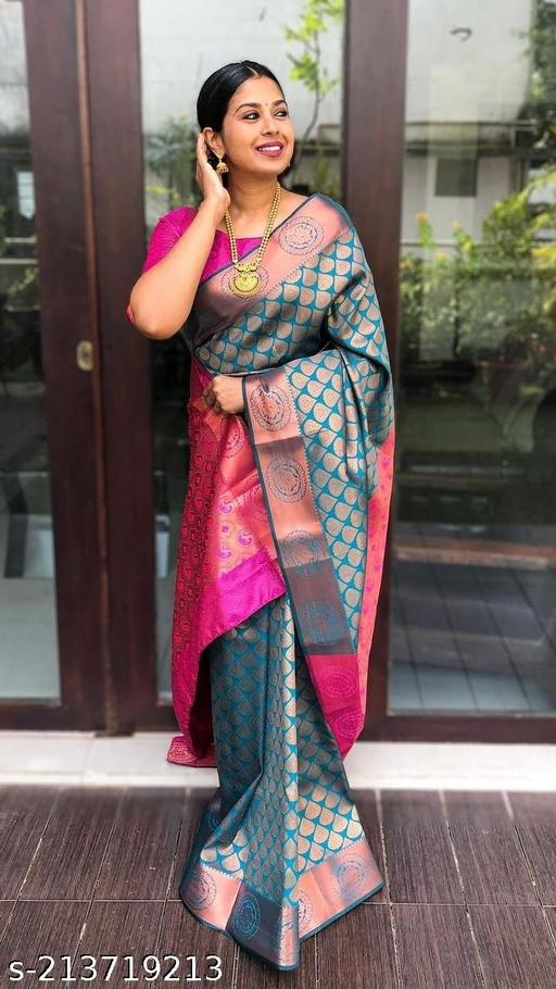 MAA AMAR FASHION kanjivarm Silk Saree - amamestyle