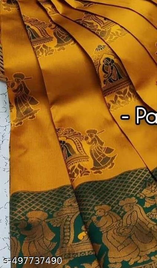 Beautiful Art Silk Jacquard Border Saree With Unstitched Running Blouse For Women Wedding Wear Party - amamestyle