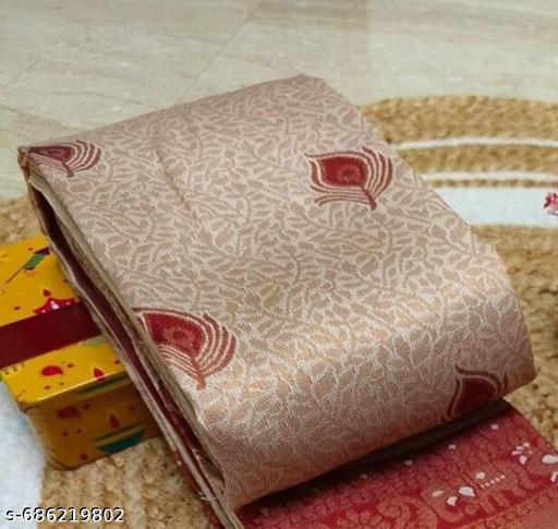 Beautiful Kanjeevaram Silk Big Border Zari Work Woven Sarees with Blouse Piece.. - amamestyle