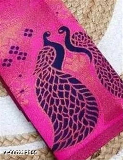 Beautiful Kanjeevaram Silk Big Border Zari Work Woven Sarees with Blouse Piece.. - amamestyle