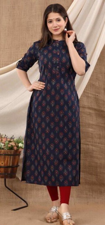Aagam Drishya Kurtis